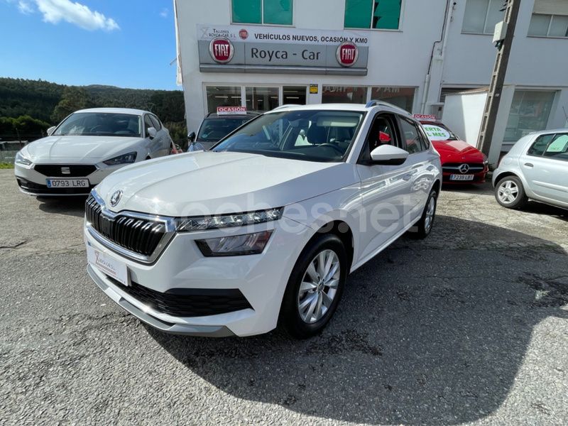 Blanco Usado 2021 Skoda Kamiq Ambition SUV | 18.990 € (Precio justo) - Imagen 1/4