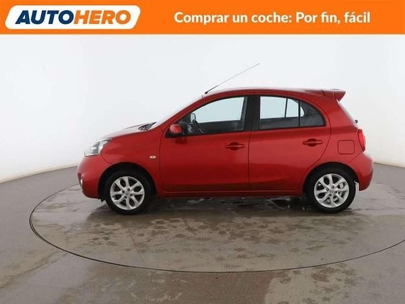 Usado Nissan Micra Acenta 80 CV (58 kW) 2016 Rojo Utilitario
