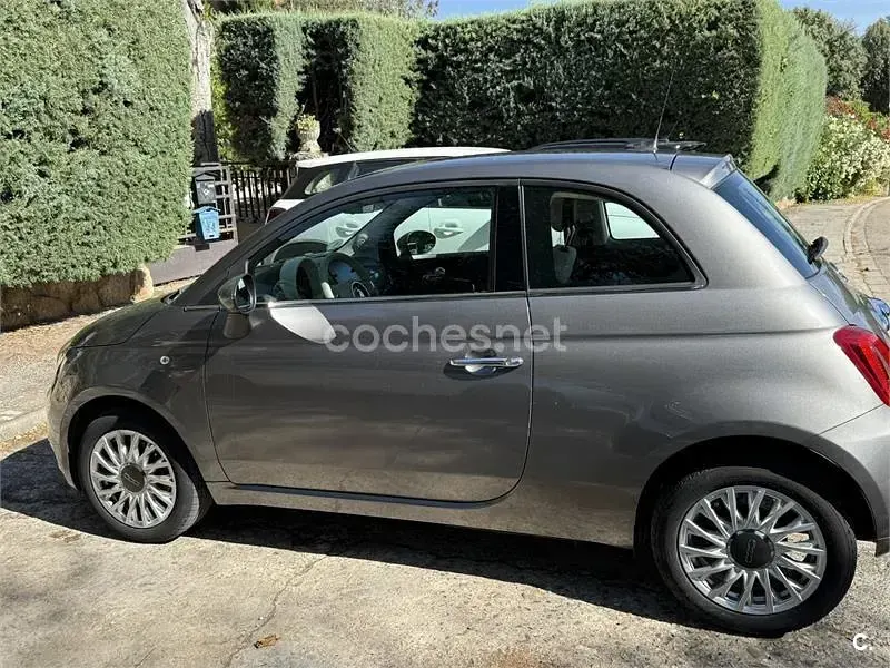 Usado Fiat 500 Lounge 69 CV (50 kW) 2020 Gris / plata Berlina