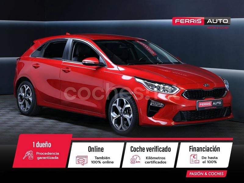 Granate Usado 2019 Kia Ceed Utilitario | 13.490 € (Precio justo) - Imagen 1/4