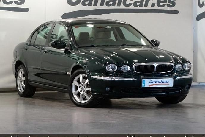 Usado Jaguar X-type Classic 131 CV (96 kW) 2005 Verde Berlina