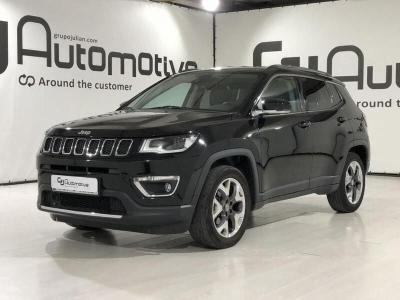 Negro Usado 2018 Jeep Compass Limited SUV | 23.990 € - Imagen 1/4