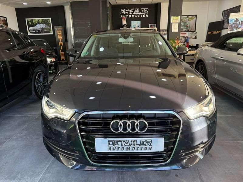 Usado Audi A6 Advanced 190 CV (139 kW) 2014 Azul Berlina