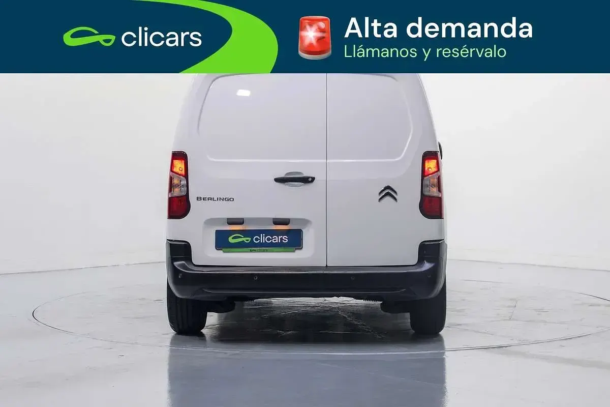 Usado Citroën e-Berlingo 102 CV (75 kW) 2022 Blanco Van