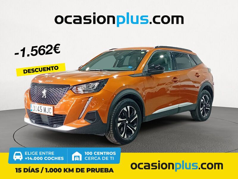 Naranja Usado 2023 Peugeot 2008 Allure SUV | 17.190 € (Precio justo) - Imagen 1/4