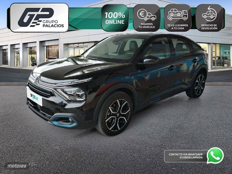 Negro Usado 2023 Citroën e-C4 Feel Berlina | 30.850 € - Imagen 1/4