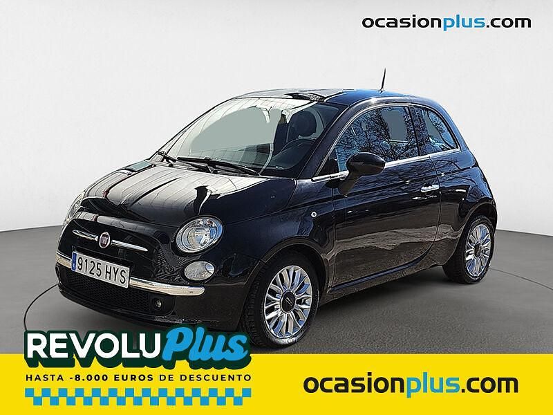 Negro Usado 2014 Fiat 500 Lounge Utilitario | 9300 € (Un poco caro) - Imagen 1/4