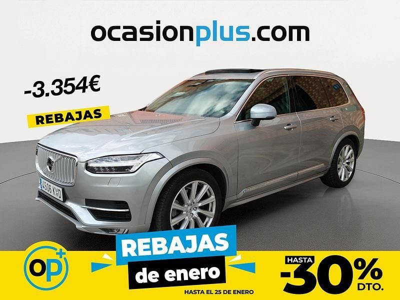 Gris Usado 2019 Volvo XC90 Inscription SUV | 36.900 € (Precio justo) - Imagen 1/4