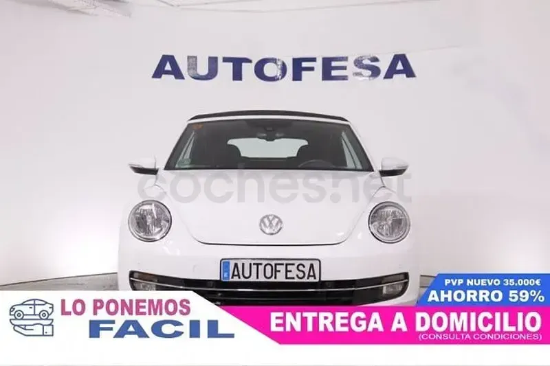 Usado VW Beetle Design 110 CV (80 kW) 2015 Blanco Utilitario