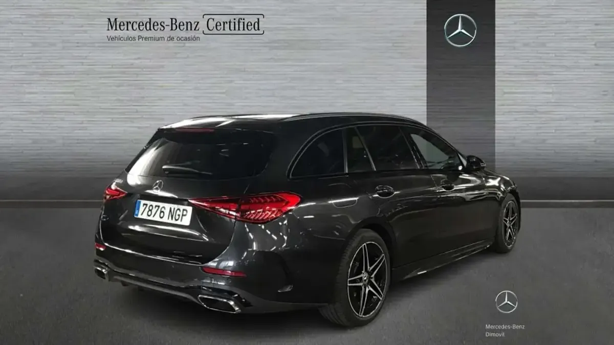Usado Mercedes C220 197 CV (144 kW) 2025 Gris Familiar