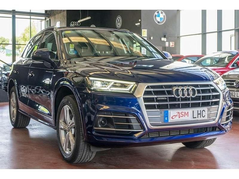Usado Audi Q5 S-Line 245 CV (180 kW) 2020 Azul SUV