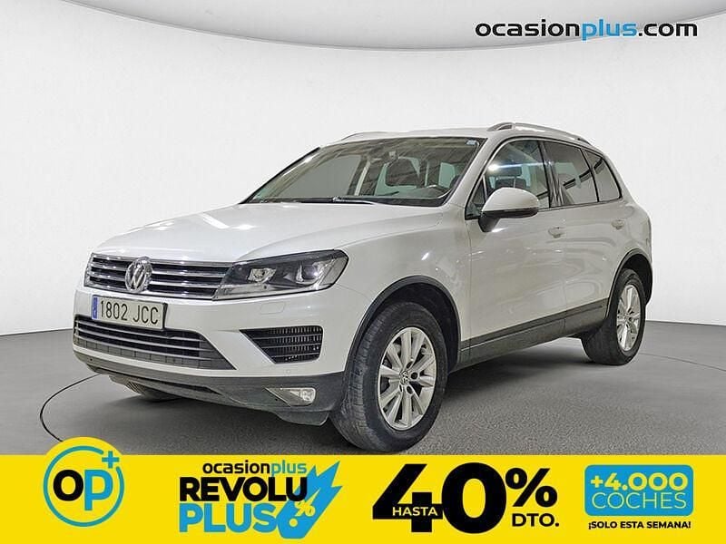 Usado VW Touareg Pure 204 CV (150 kW) 2015 Blanco SUV