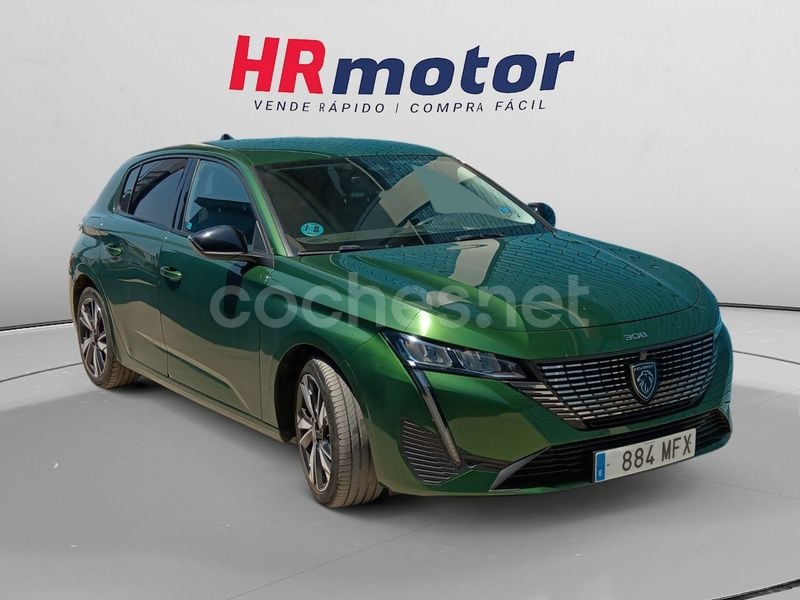 Verde Usado 2023 Peugeot 308 Allure Berlina | 18.990 € (Precio justo) - Imagen 1/4
