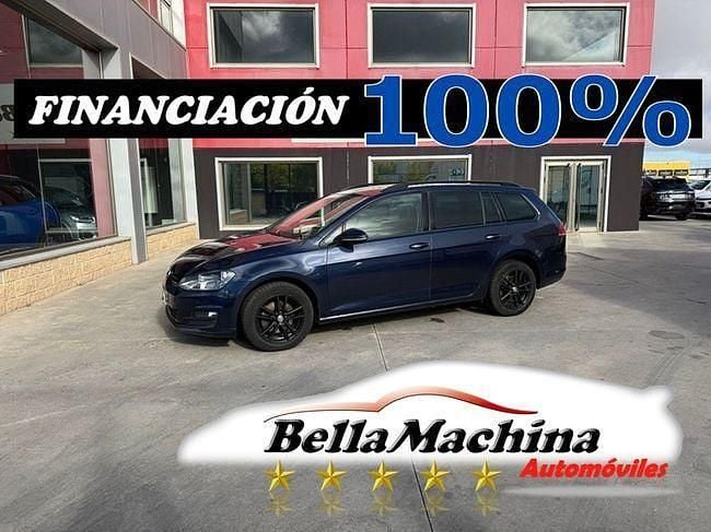 Usado VW Golf VII Advance 110 CV (80 kW) 2016 Azul Familiar