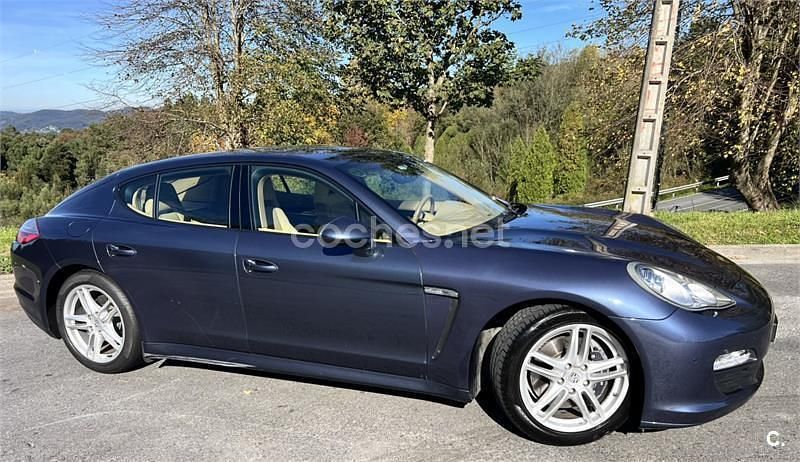 Usado Porsche Panamera 299 CV (219 kW) 2011 Azul Berlina