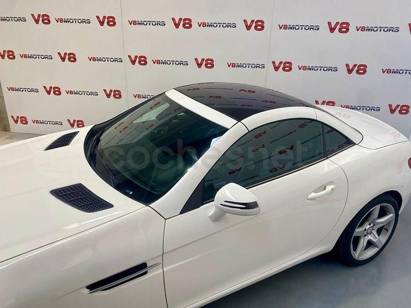 Usado Mercedes SLK250 204 CV (150 kW) 2014 Blanco Descapotable