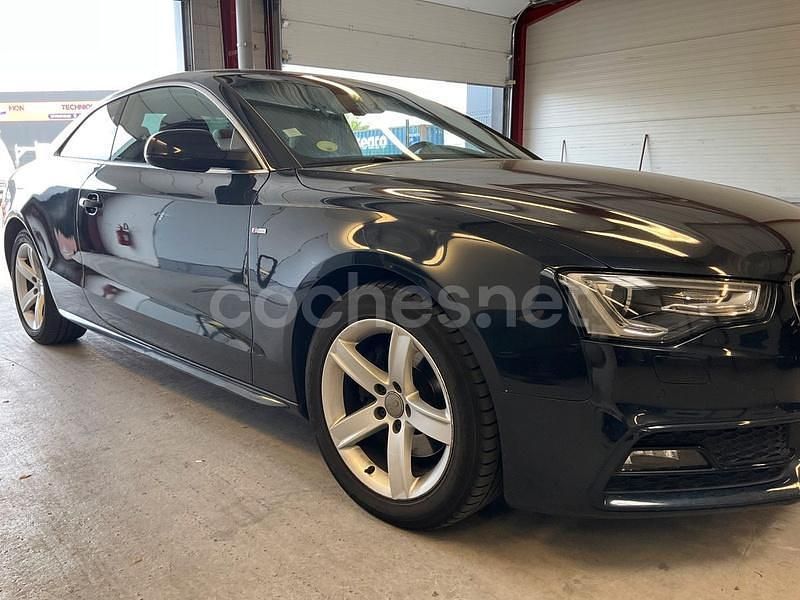 Azul Usado 2013 Audi A5 S-Line Coupe | 15.800 € (Precio justo) - Imagen 1/4