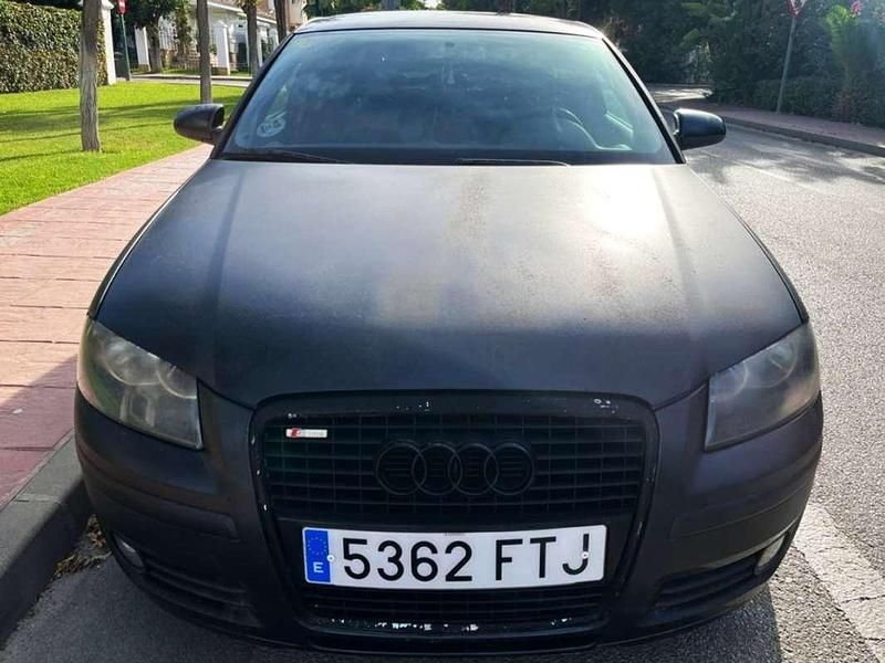 Usado Audi A3 140 CV (102 kW) 2007 Negro Berlina