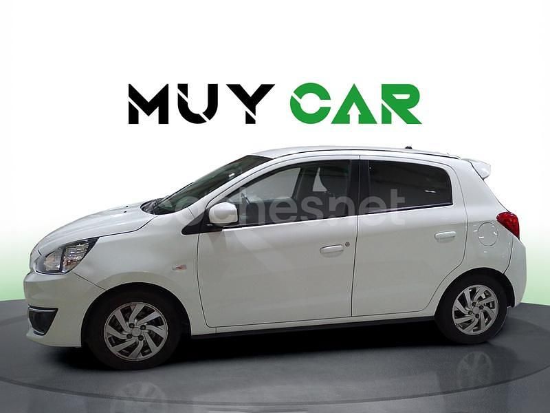 Usado Mitsubishi Space Star Motion 80 CV (58 kW) 2019 Blanco Berlina