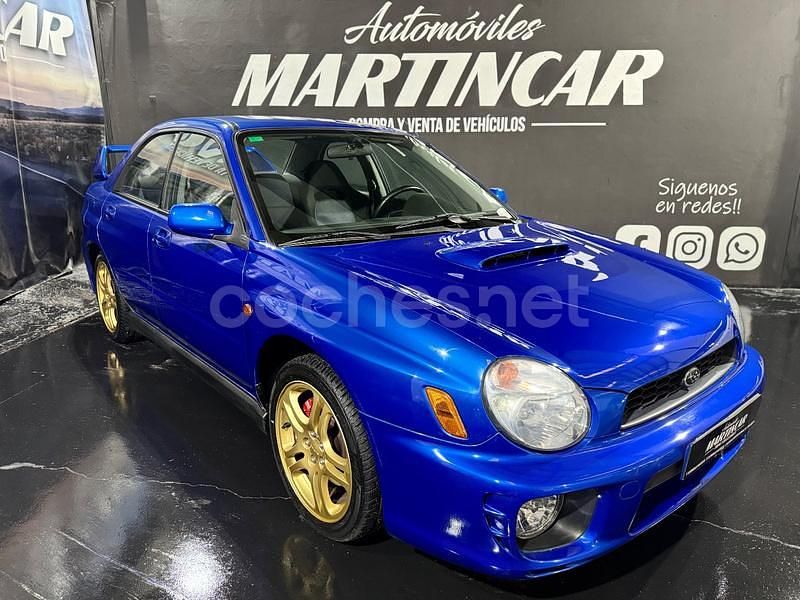 Usado Subaru Impreza 218 CV (160 kW) 2002 Azul Berlina