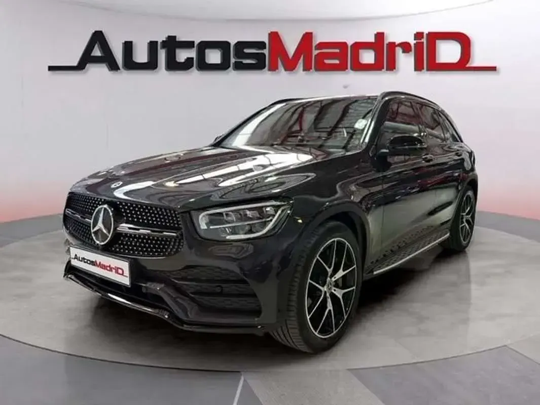 Usado Mercedes GLC400d 330 CV (242 kW) 2020 Negro SUV