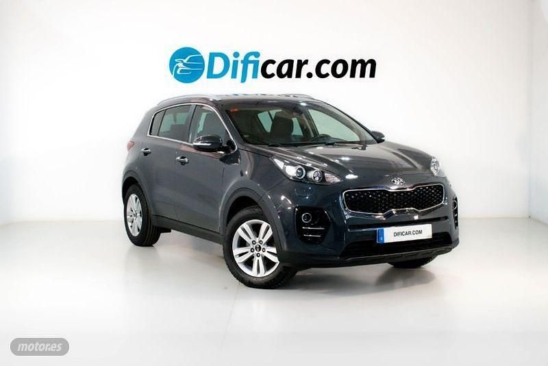 Usado Kia Sportage Plus 132 CV (97 kW) 2017 Gris SUV