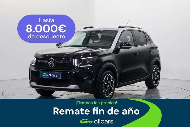 Negro Usado 2025 Citroën e-C3 Utilitario | 19.090 € (Precio justo) - Imagen 1/4