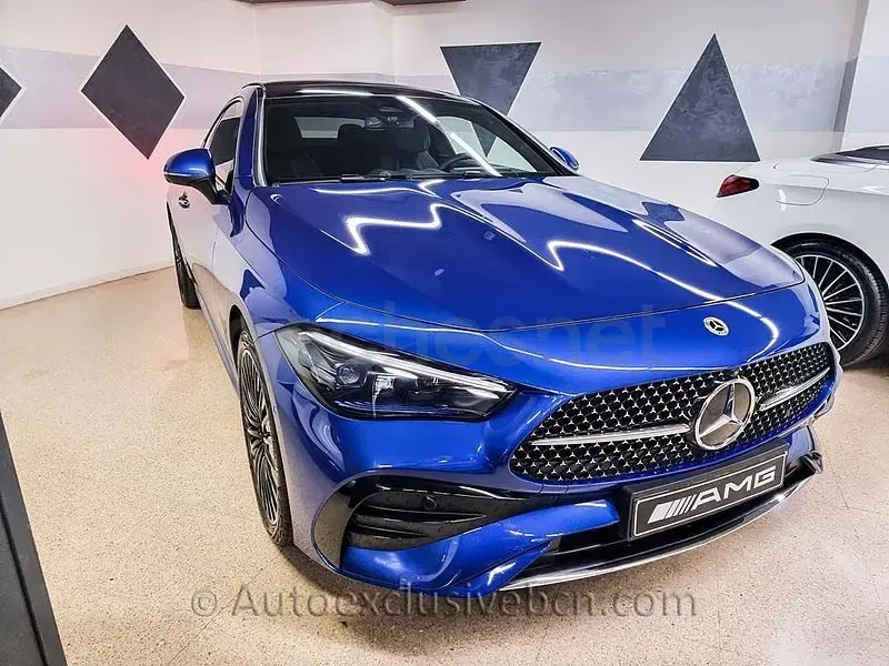 Usado Mercedes CLE300 313 CV (230 kW) 2025 Azul Coupe