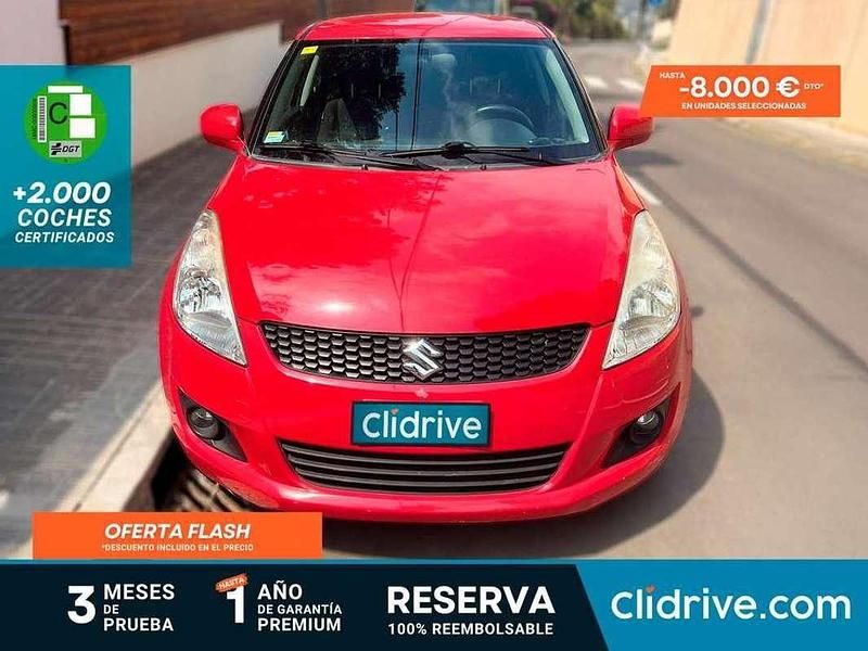 Rojo Usado 2012 Suzuki Swift GLX Utilitario | 6990 € (Super precio) - Imagen 1/4