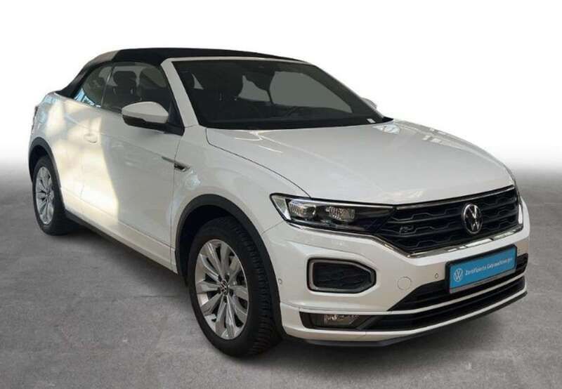 Usado VW T-Roc Cabriolet R-line 150 CV (110 kW) 2021 Blanco Descapotable