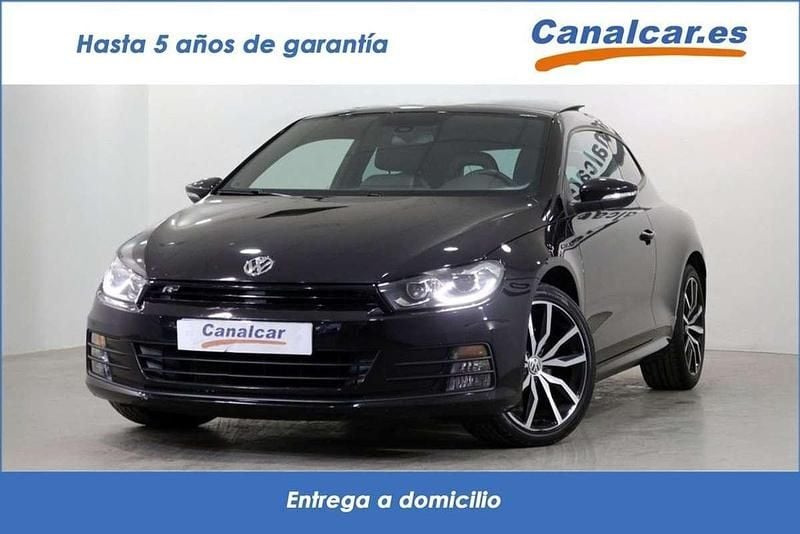 Usado VW Scirocco R-line 180 CV (132 kW) 2017 Negro Coupe