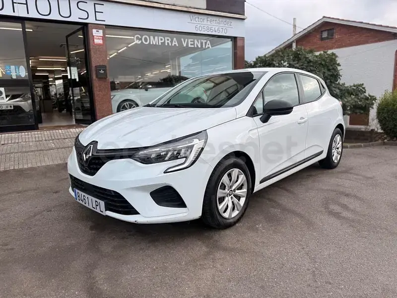 Usado Renault Clio V Life 65 CV (47 kW) 2021 Blanco Berlina