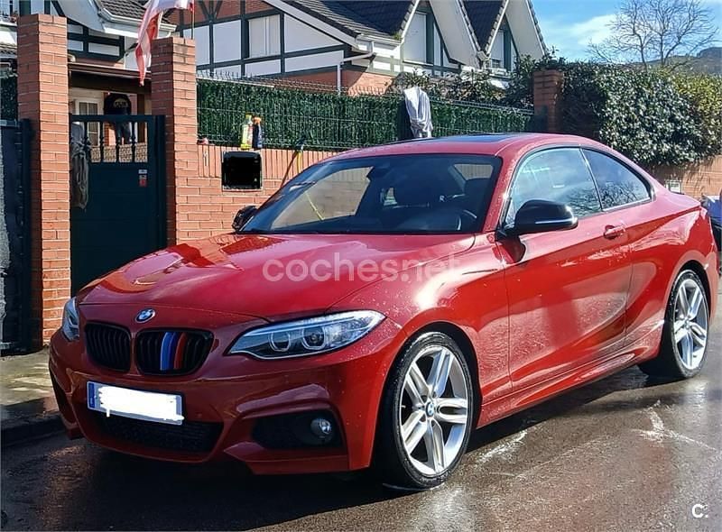Rojo Usado 2016 BMW 218 Coupe | 11.500 € (Super precio) - Imagen 1/2