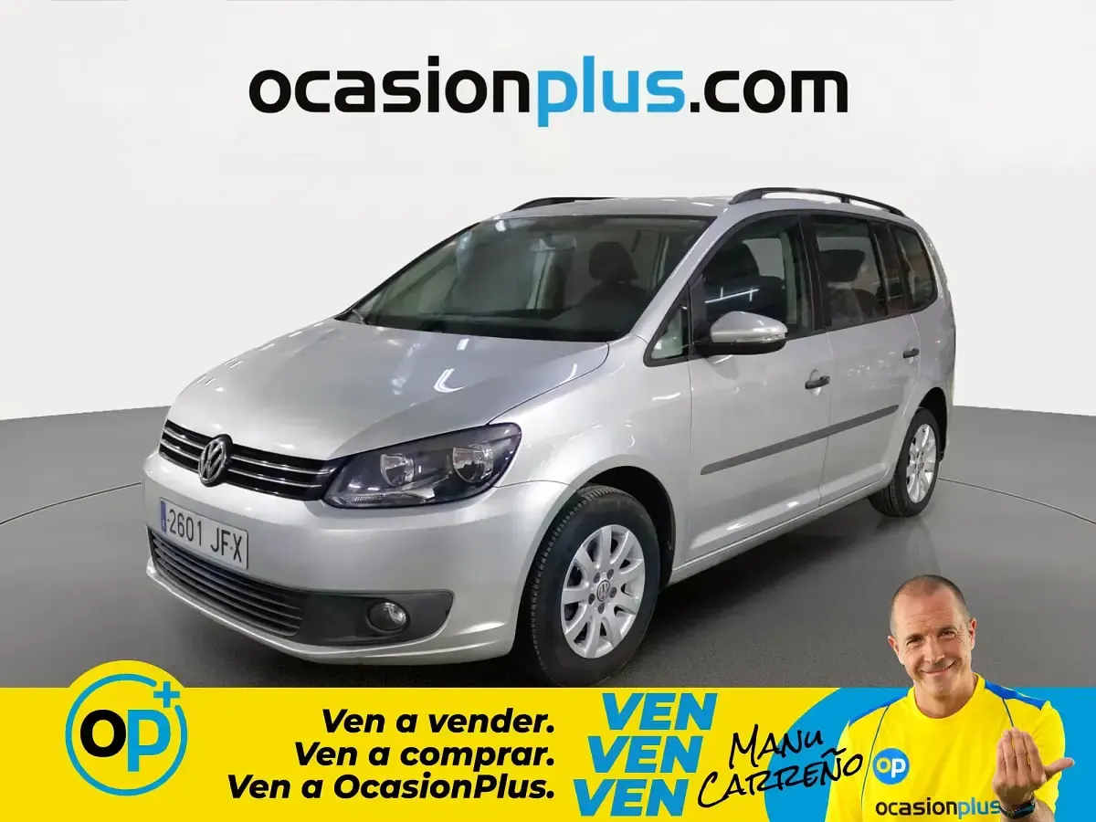 Usado VW Touran Edition 105 CV (77 kW) 2015 Gris Monovolumen
