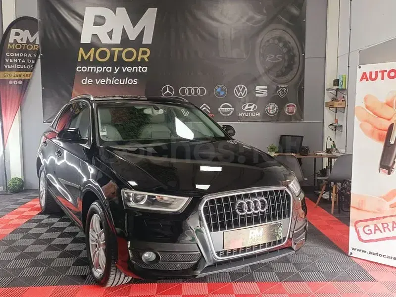 Usado Audi Q3 Ambition 140 CV (102 kW) 2013 Negro SUV
