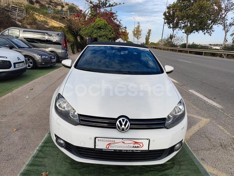 Usado VW Golf Cabriolet 105 CV (77 kW) 2011 Blanco Descapotable