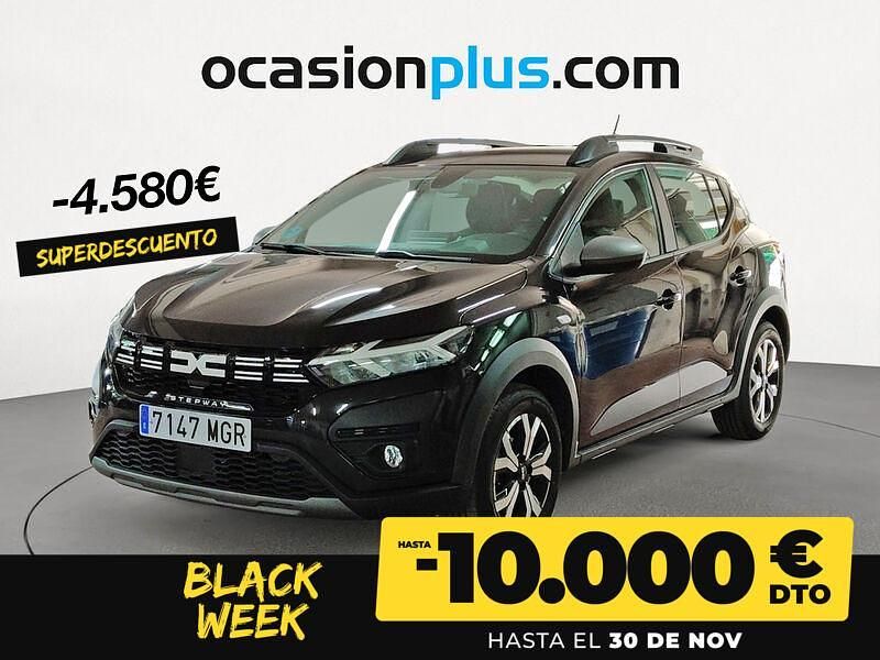 Negro Usado 2023 Dacia Sandero Expression Utilitario | 16.950 € (Un poco caro) - Imagen 1/4