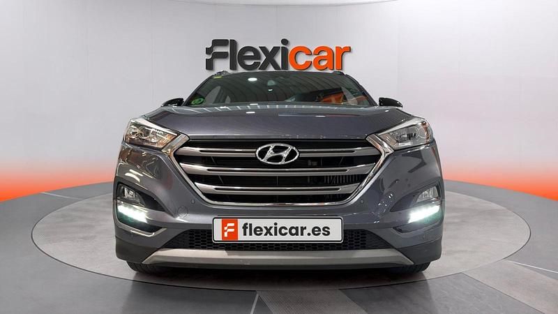 Usado Hyundai Tucson GO! 177 CV (130 kW) 2018 Azul SUV