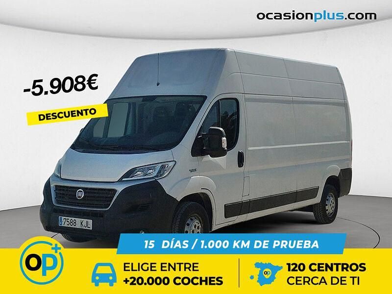 Blanco Usado 2018 Fiat Ducato S Van | 18.790 € (Precio justo) - Imagen 1/4