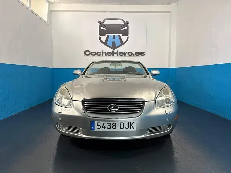 Usado Lexus SC430 286 CV (210 kW) 2002 Gris / plata Descapotable