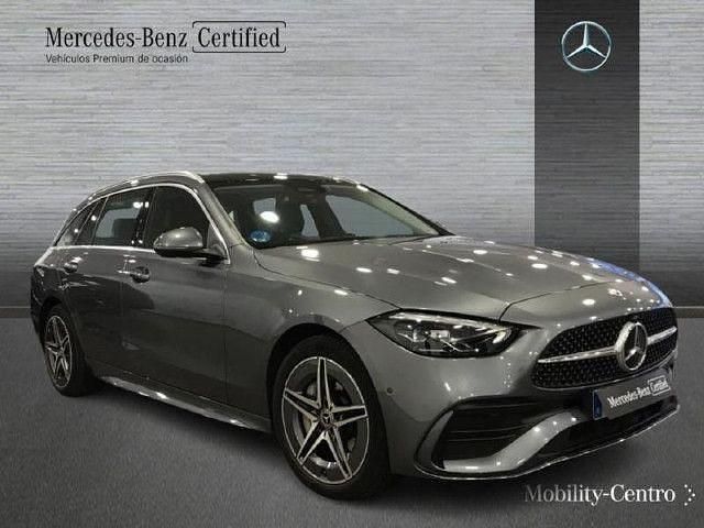 Usado Mercedes C300e 313 CV (230 kW) 2024 Gris selenita