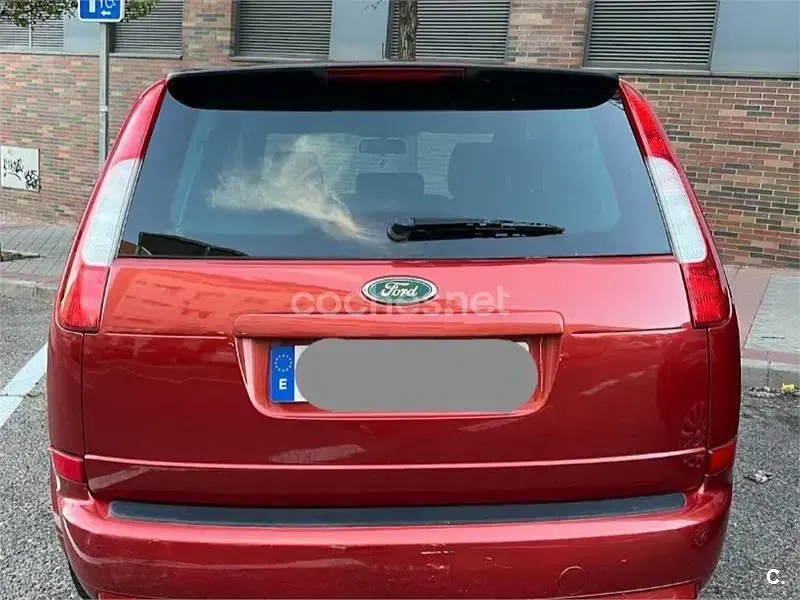 Usado Ford C-MAX Trend 100 CV (73 kW) 2007 Rojo Monovolumen