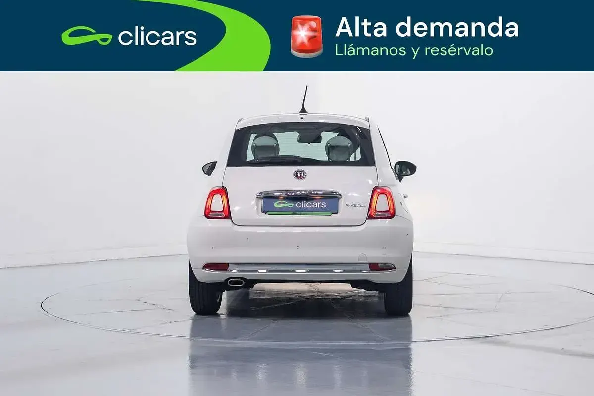Usado Fiat 500 Dolcevita 71 CV (52 kW) 2022 Blanco Utilitario