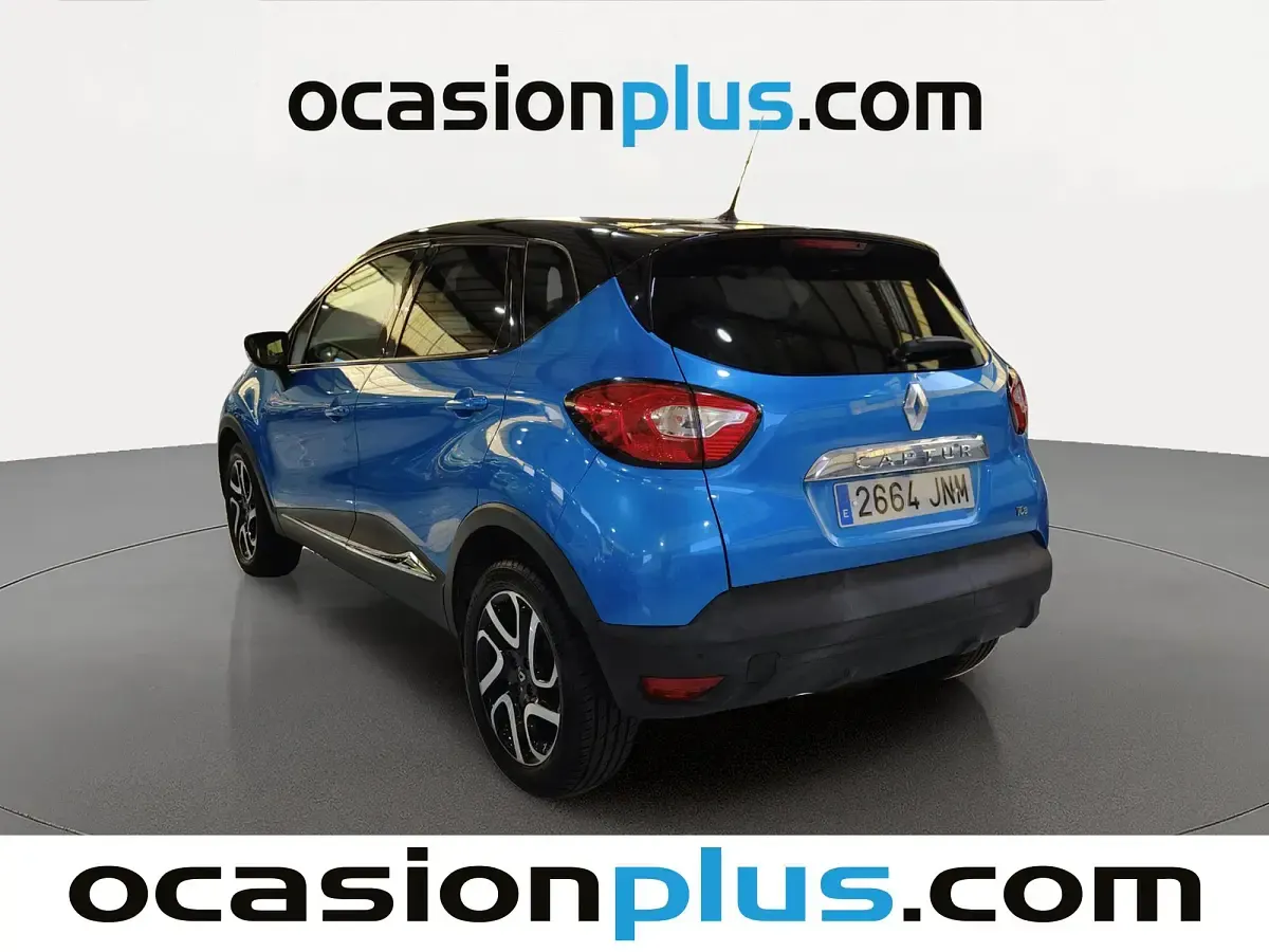 Usado Renault Captur Zen 90 CV (66 kW) 2016 Azul SUV