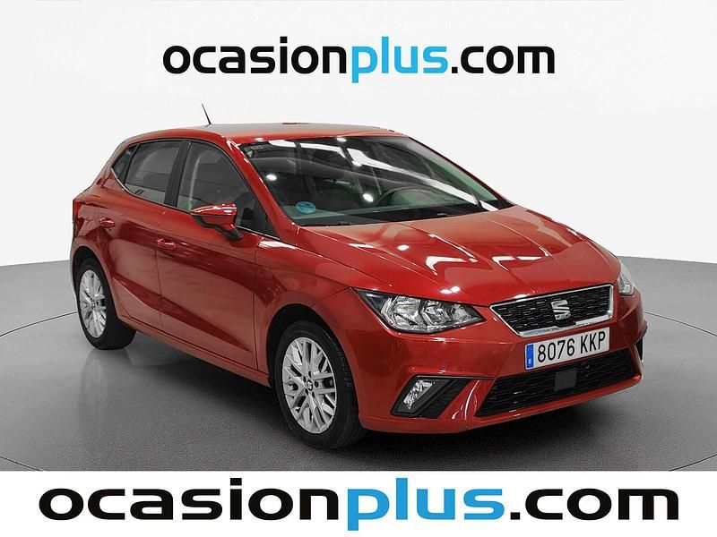 Usado Seat Ibiza Style 115 CV (84 kW) 2018 Rojo Utilitario