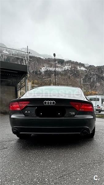 Usado Audi A7 Sportback 300 CV (220 kW) 2012 Negro Utilitario