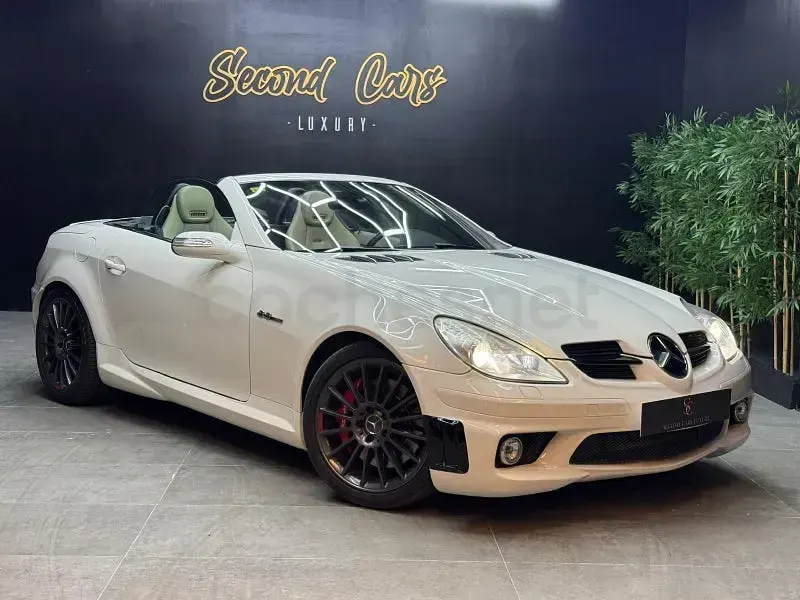 Usado Mercedes SLK55 AMG AMG 360 CV (264 kW) 2004 Blanco Descapotable