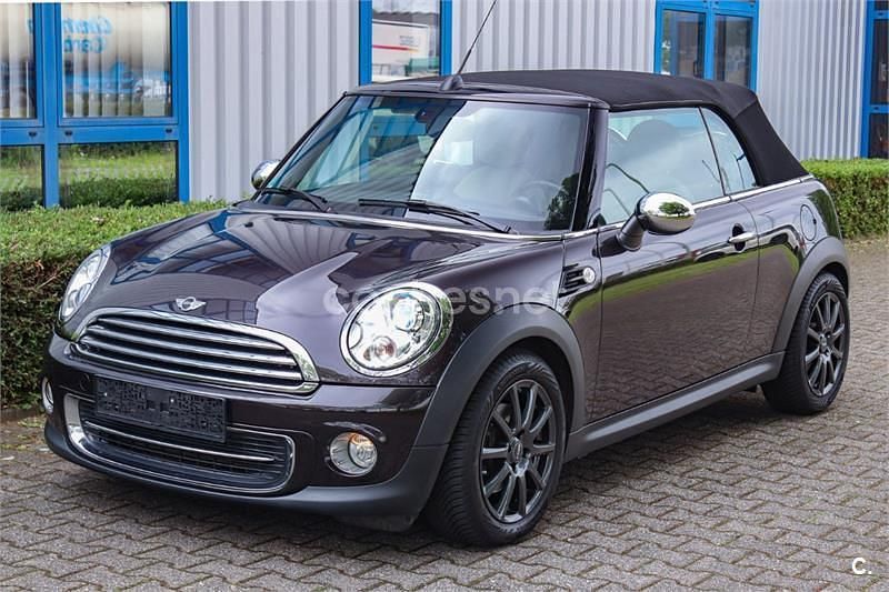 Usado Mini Cooper Cabriolet 122 CV (89 kW) 2013 Granate Descapotable