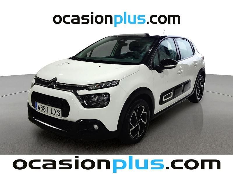 Blanco Usado 2022 Citroën C3 Feel Utilitario | 9046 € (Buen precio) - Imagen 1/4
