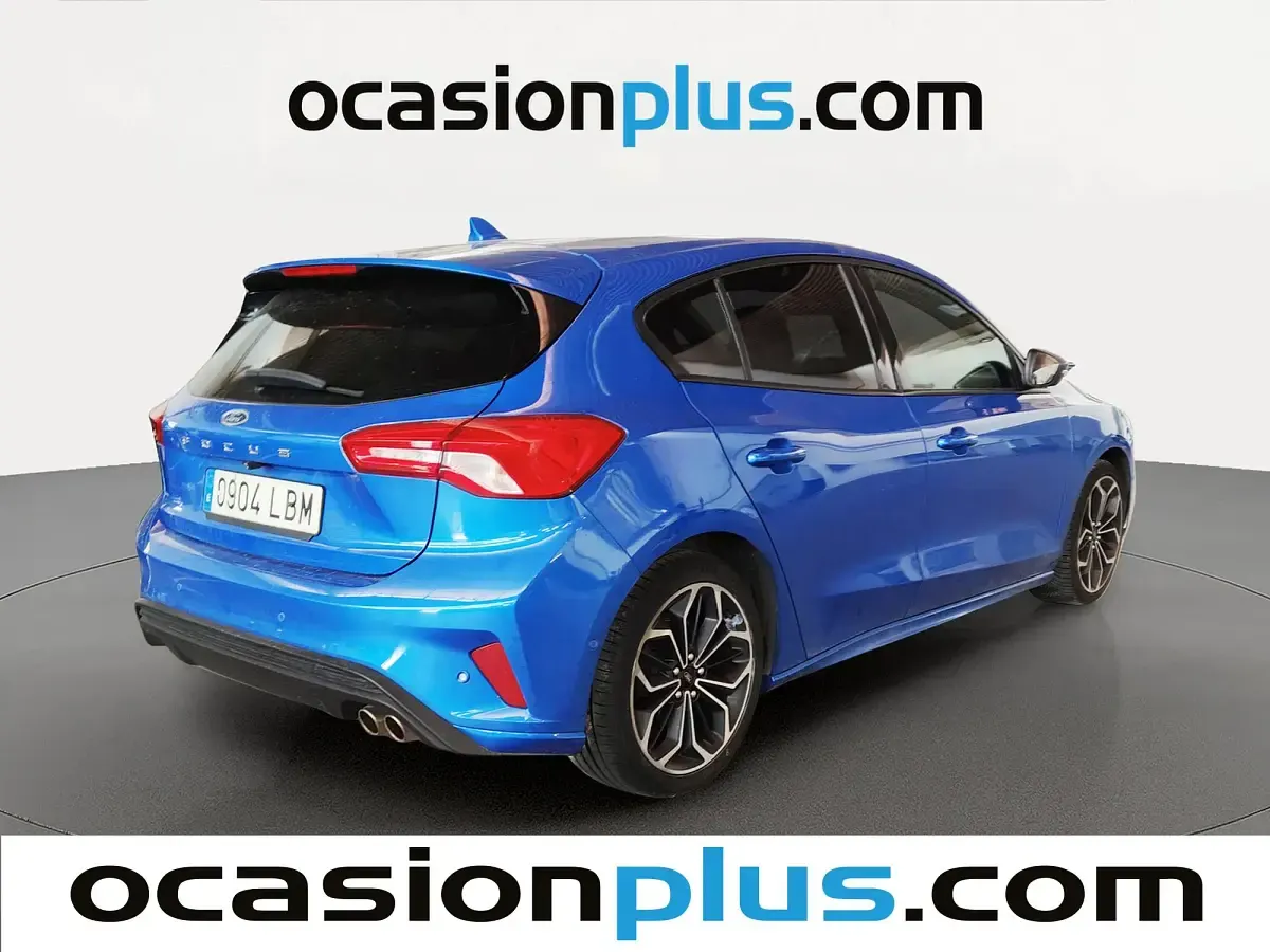 Usado Ford Focus ST-Line 150 CV (110 kW) 2019 Azul Utilitario
